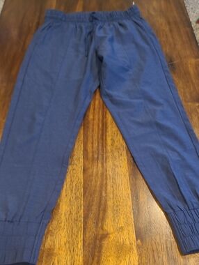 - Zyia Active Navy Perfection Jogger Pant Size SMALL Blue New Without Tags